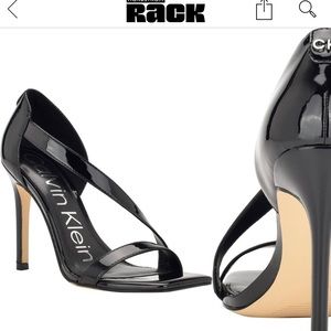Calvin Klein 4” patent leather heels size 6 1/2